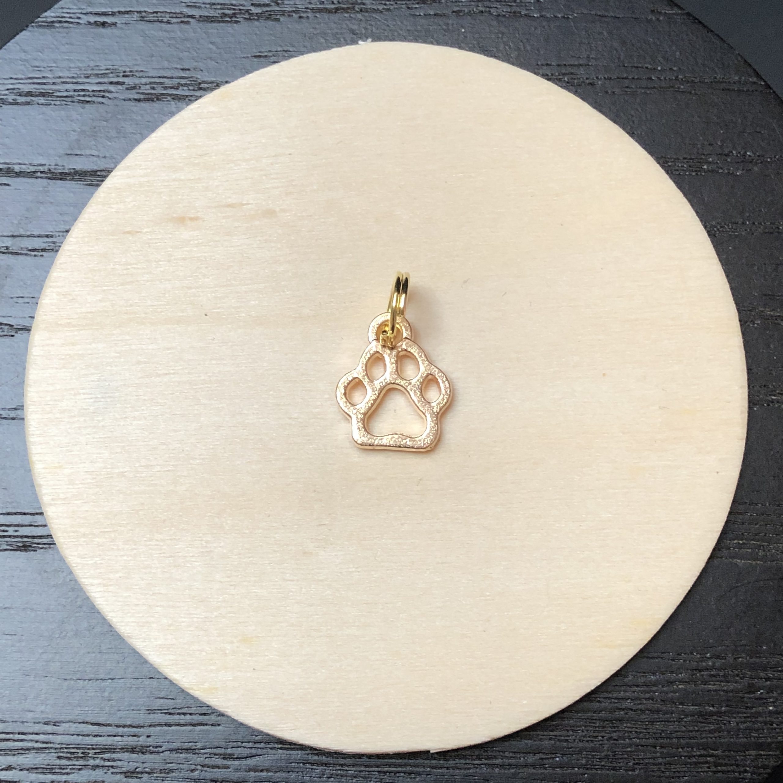 Petite Paw Charm gold