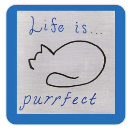 Life is Purrfect sticker