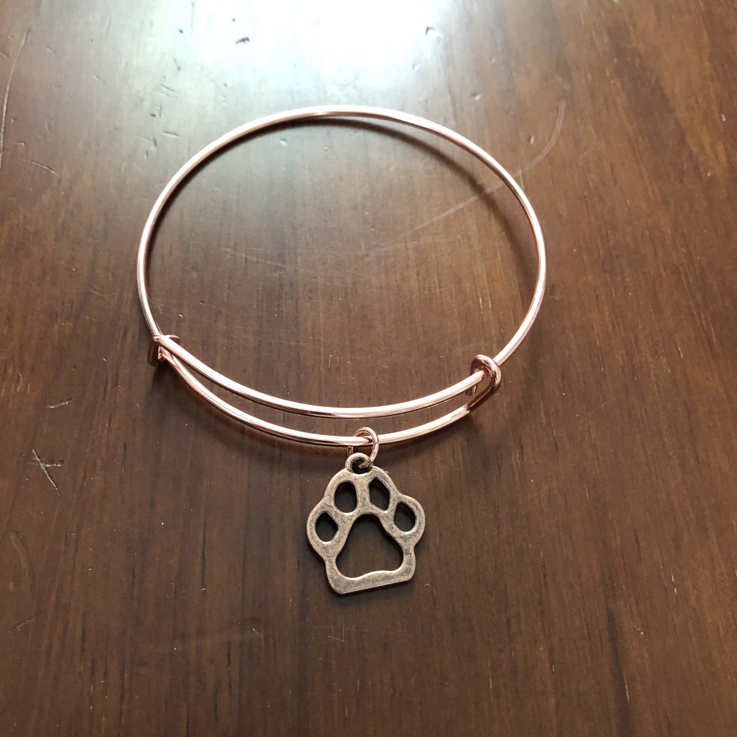 Lucky Cat Charm bracelets rose gold