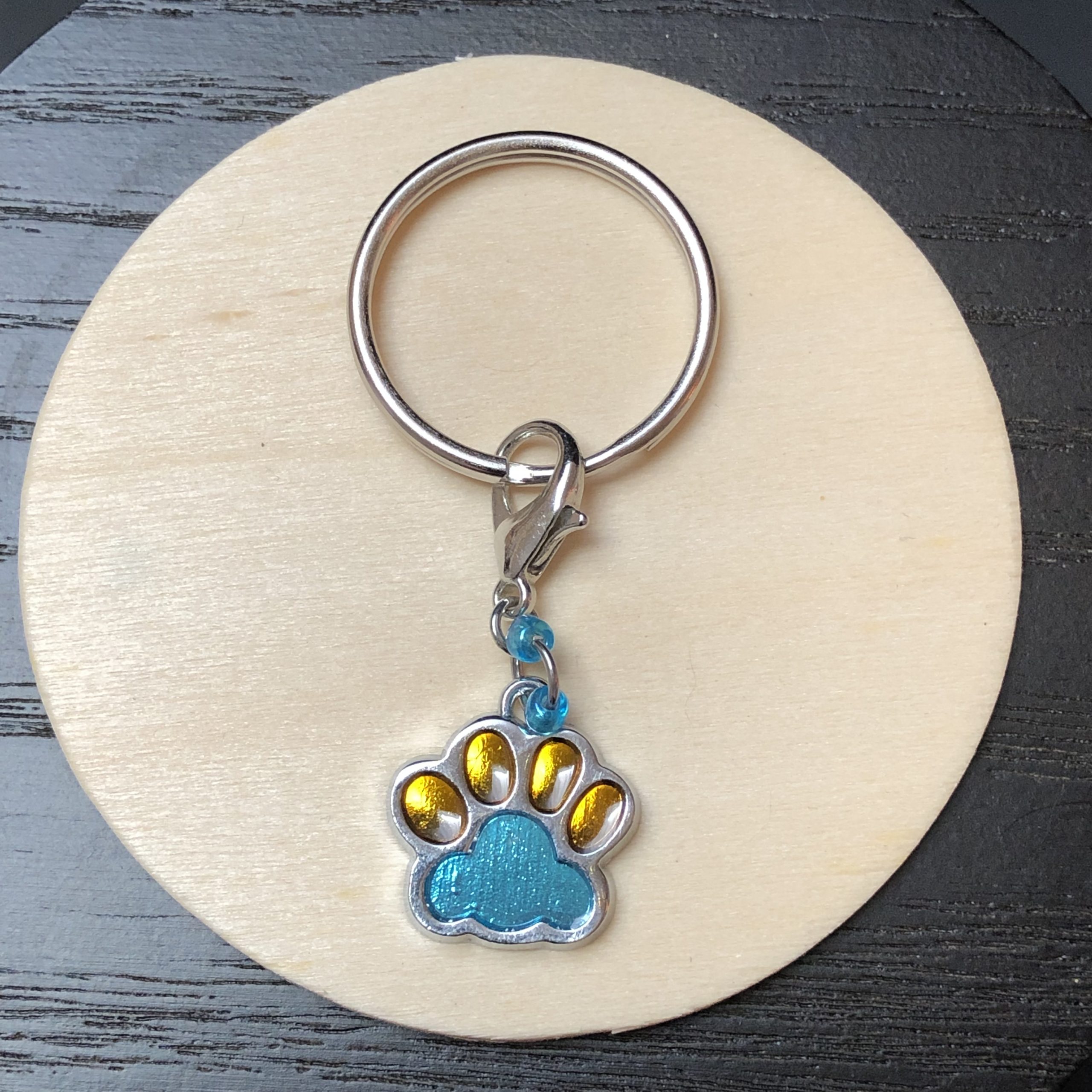 Lucky paw keychain