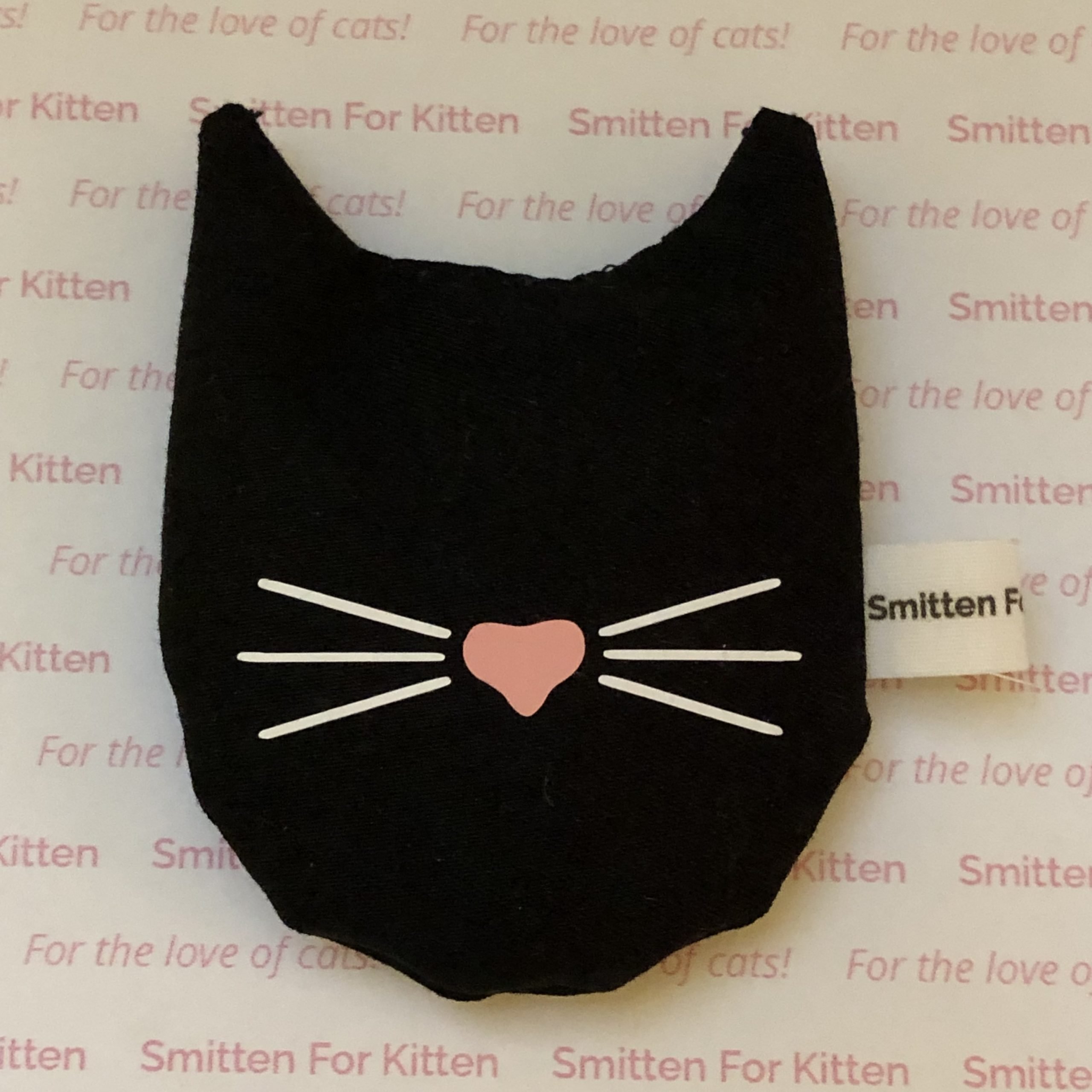 Mister Whiskers cat head toy