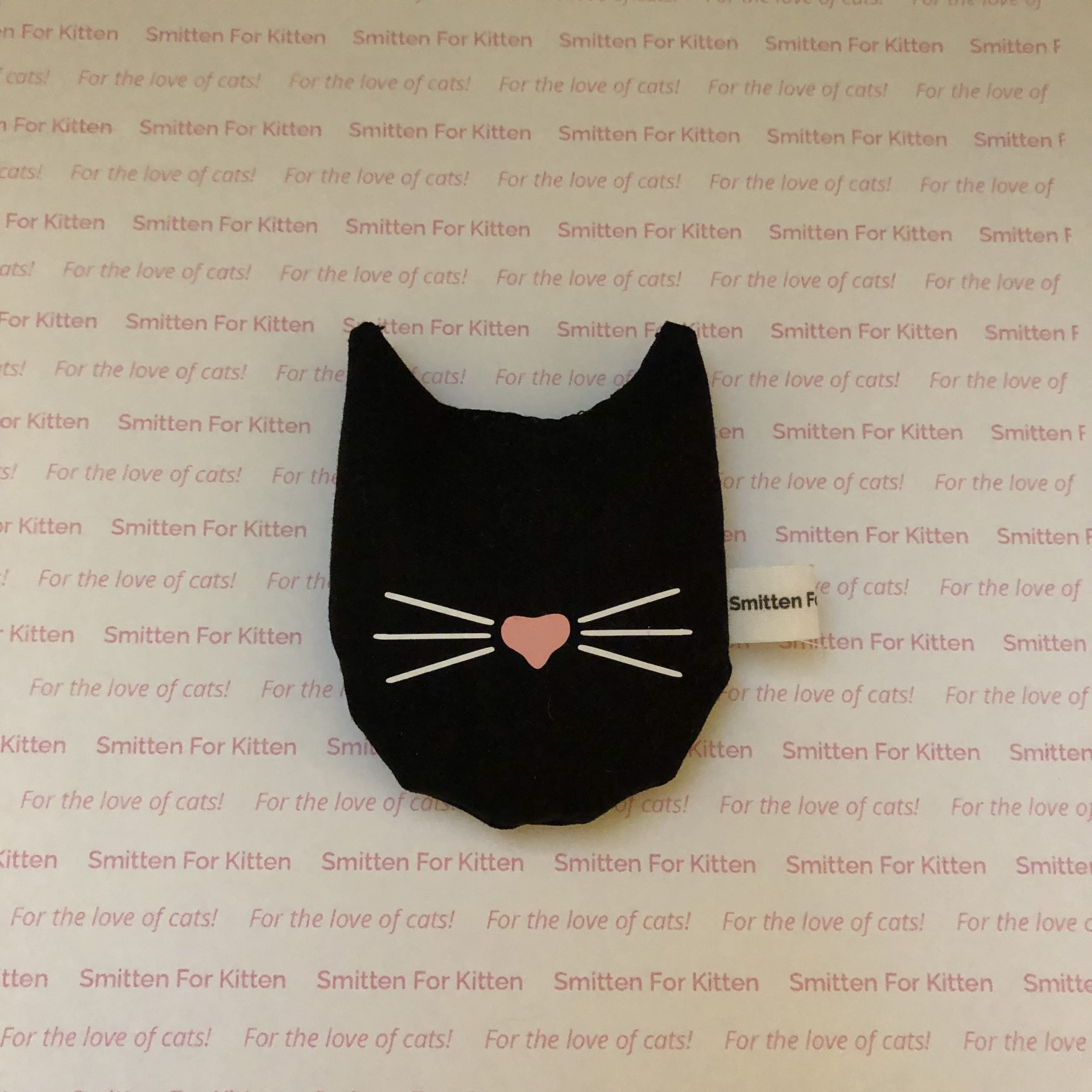 Mister Whiskers cat head toy