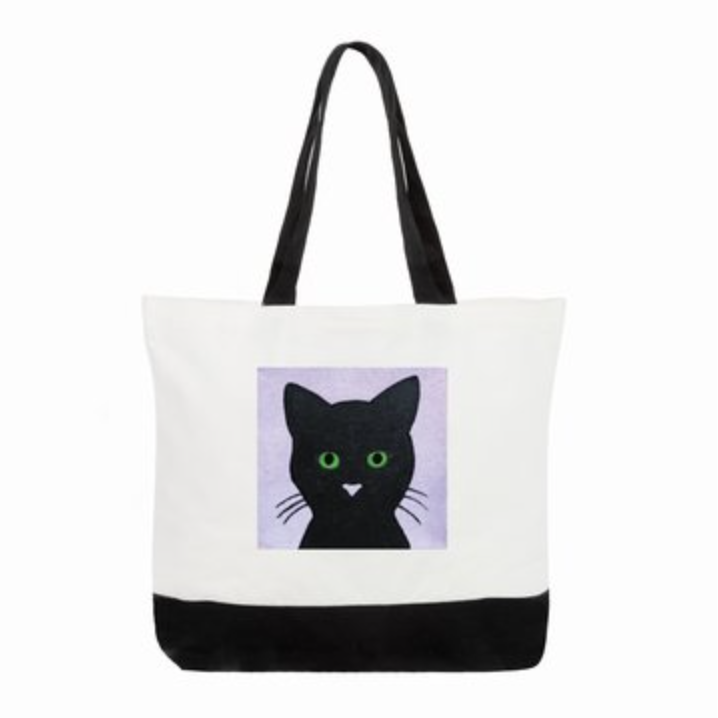 Cat Out of the Bag tote Shadows surprise