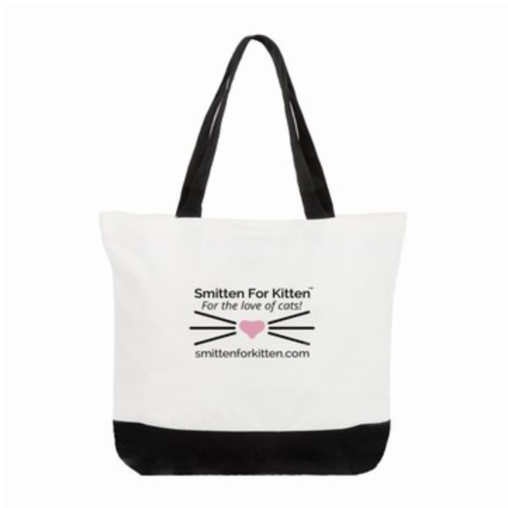 Cat Out of the Bag tote back